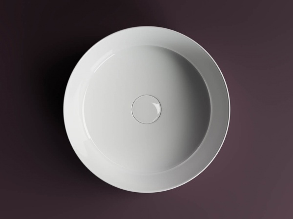 Раковина накладная круглая Ceramica Nova Element CN6032 фарфор цвет белый
