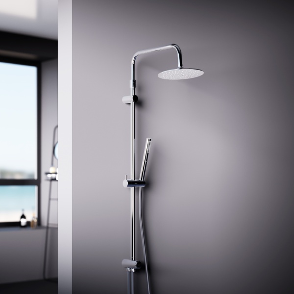 Душевая система без смесителя Damixa Scandinavian Pure 936000000 монтаж настенная без термостата хром