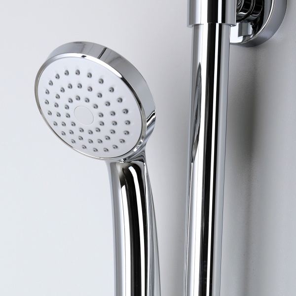 Душевая система со смесителем Wasserkraft  A12202 монтаж настенная без термостата хром
