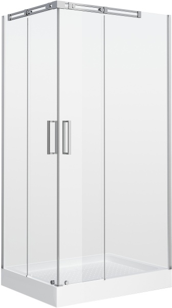 Душевой угол Grossman Galaxy GR-3120R прямоугольная  стекла прозрачные, профиль хром