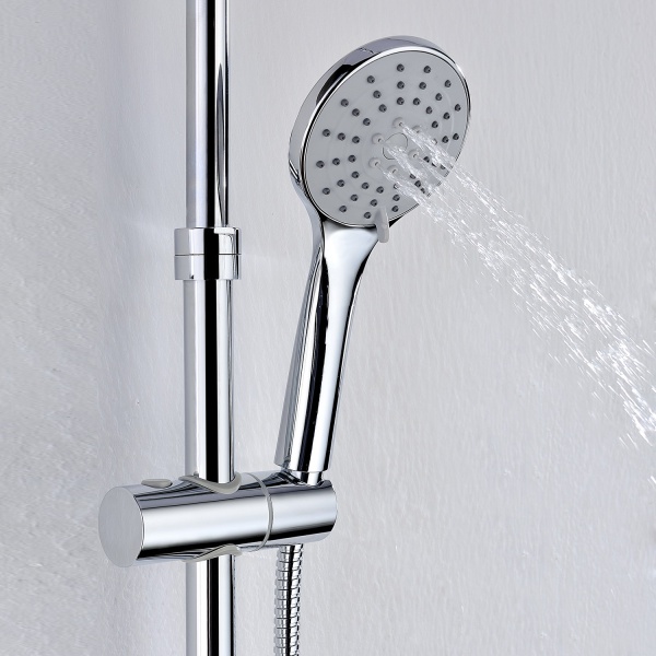 Душевая система без смесителя Wasserkraft  A066 монтаж настенная без термостата хром
