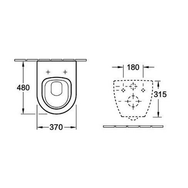 Биде подвесное Esbano LIRIO ESVBLIRIBM фаянс, цвет черный матовый