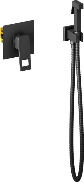 Гигиенический душ Timo Briana 7189/03SM встраиваемый в стену черный