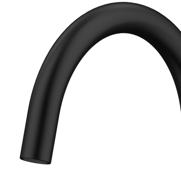 Смеситель для кухни Raiber Graceful RPB-012 без подключения к фильтру черный матовый