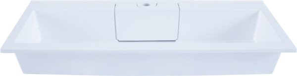 Раковина мебельная прямоугольная Aquanet Фортуна 00222717 искусственный камень цвет белый