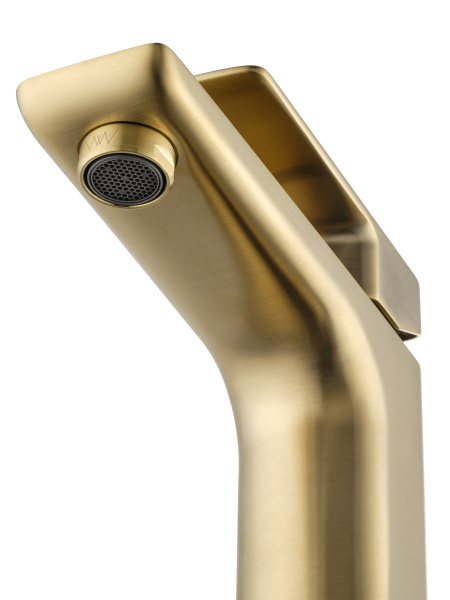 Смеситель для раковины Wonzon &amp; Woghand Edge WW-88139003-BG брашированное золото