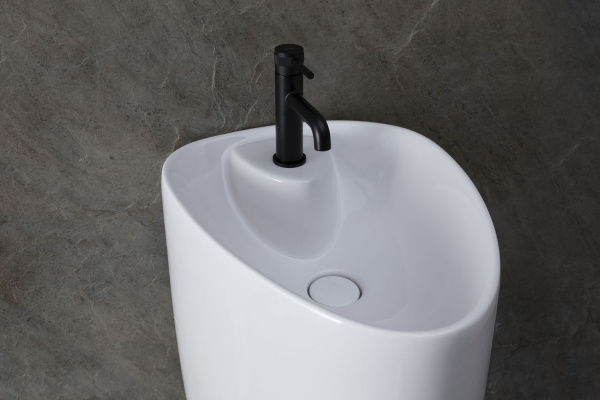 Раковина напольная нестандартная Allen Brau Infinity 4.21015.20 керамика цвет белый