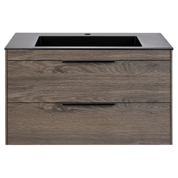 Тумба  подвесная Vincea Chiara 2D VMC-2C2800RO 80 см  2 ящика цвет R.Oak 