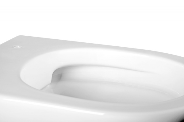 Унитаз подвесной Abber Bequem AC1103 Rimless фарфор белый