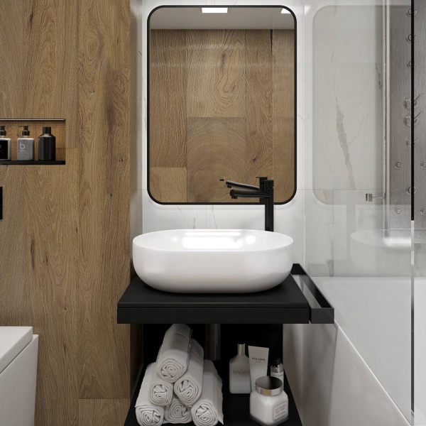 Раковина Maretti Florenza FL13NS09-844 накладная цвет белый