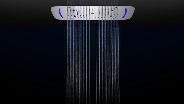 Душевая система со смесителем Timo Saona SX-2319/17SM монтаж встраиваемая в стену с термостатом матовое золото