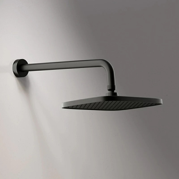 Душевая система со смесителем Damixa  953520300 монтаж встраиваемая в стену без термостата черный матовый