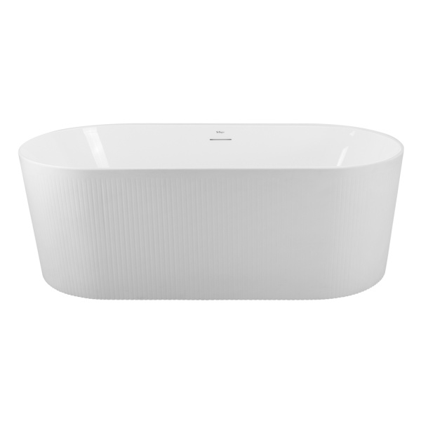 Акриловая ванна отдельностоящая BelBagno  BB411-1700-800 170x80 овальная цвет белый