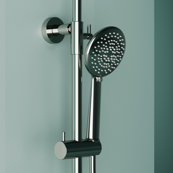 Душевая система со смесителем Sancos Game SC3002CH монтаж настенный с термостатом хром