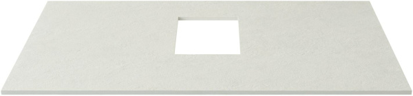 Столешница для ванной Allen Brau Infinity 1.21011.G-S 85 см керамогранит, цвет серый