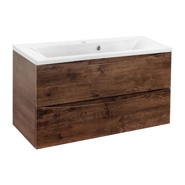 Тумба  подвесная Vincea Mia VMC-2MA900RW 90 см  2 ящика цвет R.Wood 