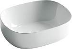 Раковина накладная овальная Ceramica Nova Element CN6018 фарфор цвет белый