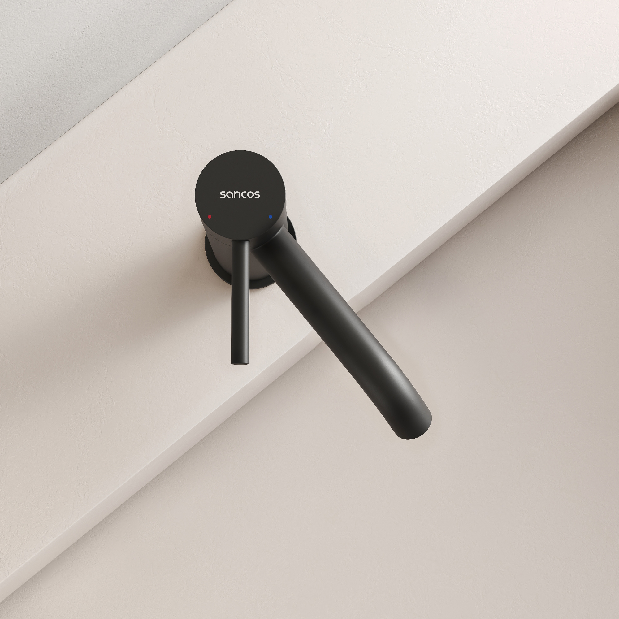 Смеситель для раковины Sancos Etna SC9001MB черный матовый