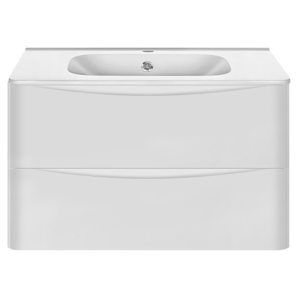 Тумба  подвесная Vincea Paola VMC-2P800GW 80 см  2 ящика цвет G.White 