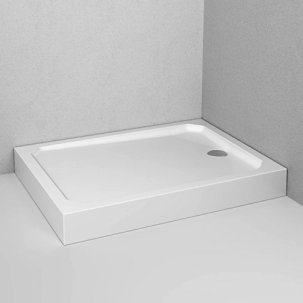 Душевой поддон низкий Am.Pm Gem W90T-404-12090W прямоугольный акрил 120x90 белый