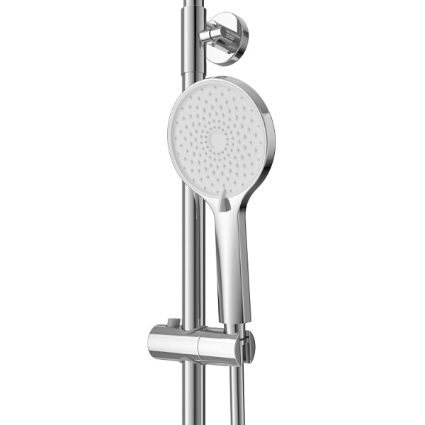 Душевая система со смесителем Cezares Stylus STYLUS-CD-01 монтаж настенная без термостата хром
