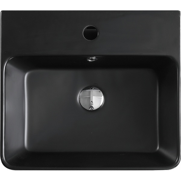 Раковина  прямоугольная Esbano CIRCON-46 ESRNCIRC46MB фаянс цвет черный матовый