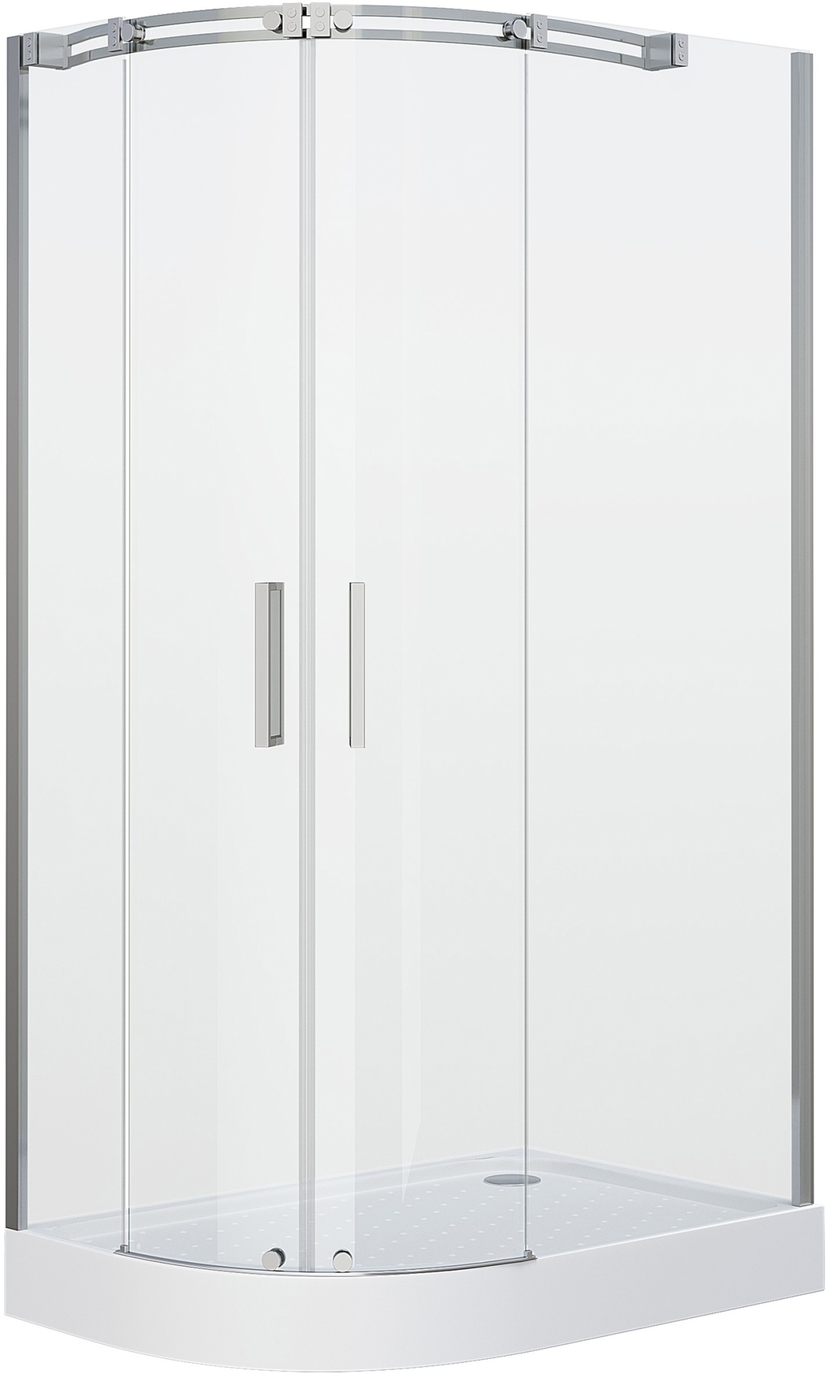 Душевой угол Grossman Galaxy GR-4120R прямоугольная-асимметричная  стекла , профиль 