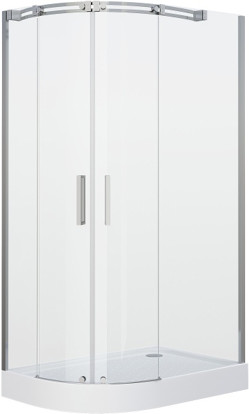 Душевой угол Grossman Galaxy GR-4120R прямоугольная-асимметричная  стекла , профиль 