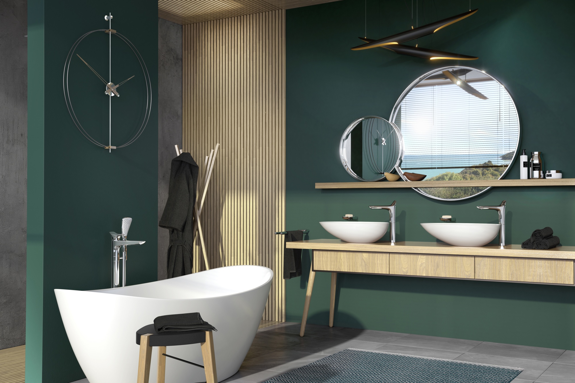 Смеситель для раковины Kludi Ambienta 532980575 хром