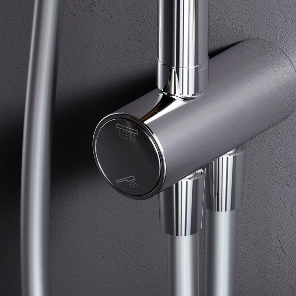 Душевая система без смесителя Am.Pm Gem F0790000 монтаж настенная без термостата хром