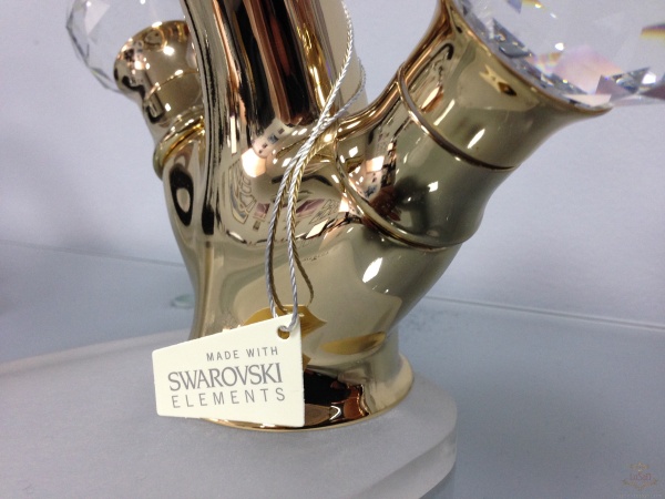 Смеситель для раковины Webert Karenina KA700102010 золото