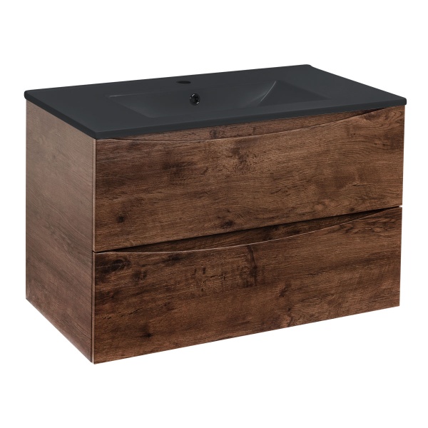 Тумба  подвесная Vincea Mia VMC-2MC750RW 75 см  2 ящика цвет R.Wood 