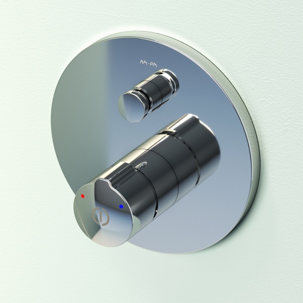 Душевая система со смесителем Am.Pm X-Joy FP85A1RH20 монтаж встраиваемая в стену без термостата хром