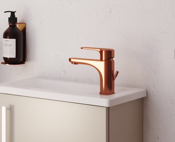 Смеситель для раковины VitrA Root Round A4270626EXP медь