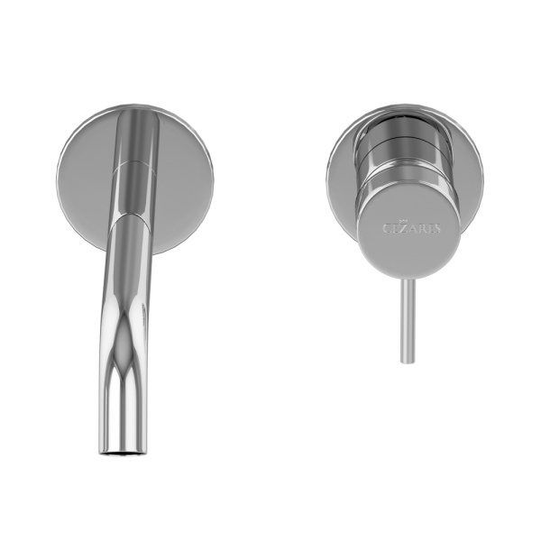 Смеситель для раковины Cezares Leaf LEAF-BLI2-20-L-01-W0 хром
