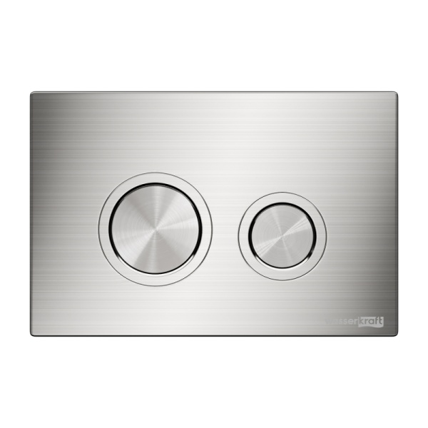 Кнопка смыва Wasserkraft Aller BN01 никель пластик