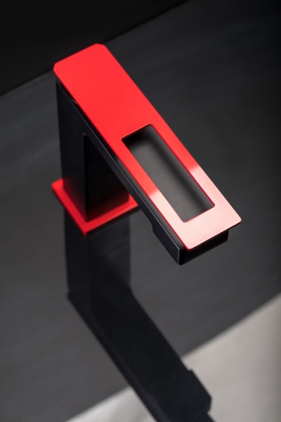 Смеситель для раковины Boheme Q 141-BR Black/Red