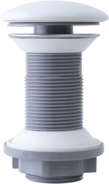 донный клапан без перелива Allen Brau Fantasy 5.11001.20 пластик/керамика белый