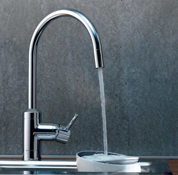 Смеситель для кухни Kludi Bozz 428510576 без подключения к фильтру хром