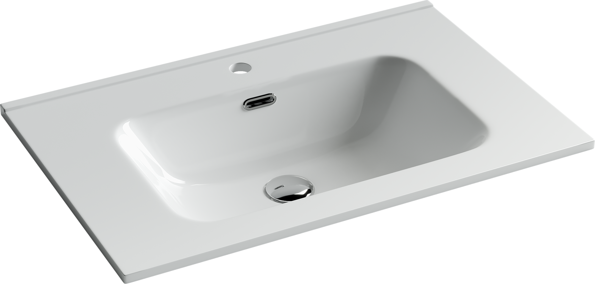 Раковина мебельная прямоугольная Ceramica Nova Element CN7007 фарфор цвет белый