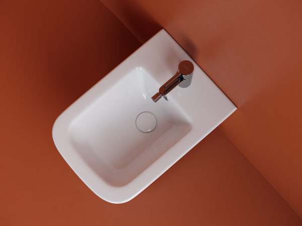 Биде подвесное Ceramica Nova Union CN4010 фарфор, цвет белый