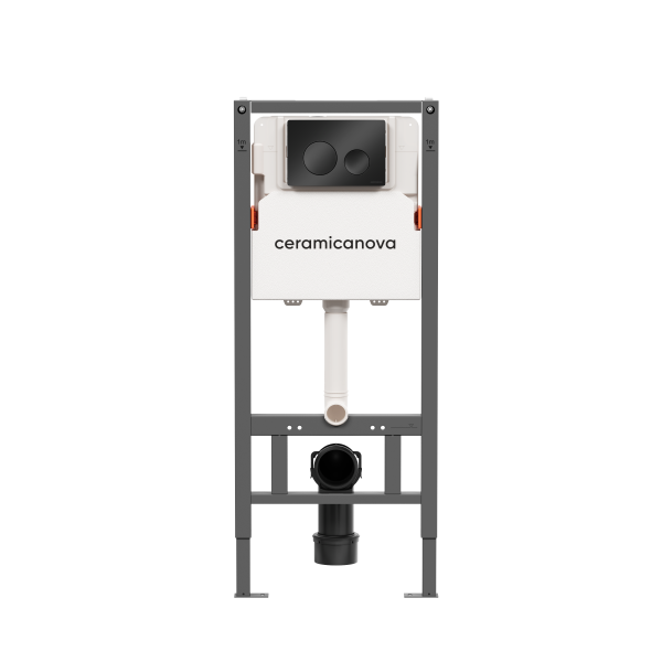 Инсталляция для подвесного унитаза Ceramica Nova Balance CN121001MB механическая