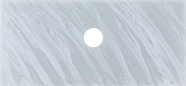 Столешница для ванной Allen Brau Infinity 1.21012.ON 100 см керамогранит, цвет белый