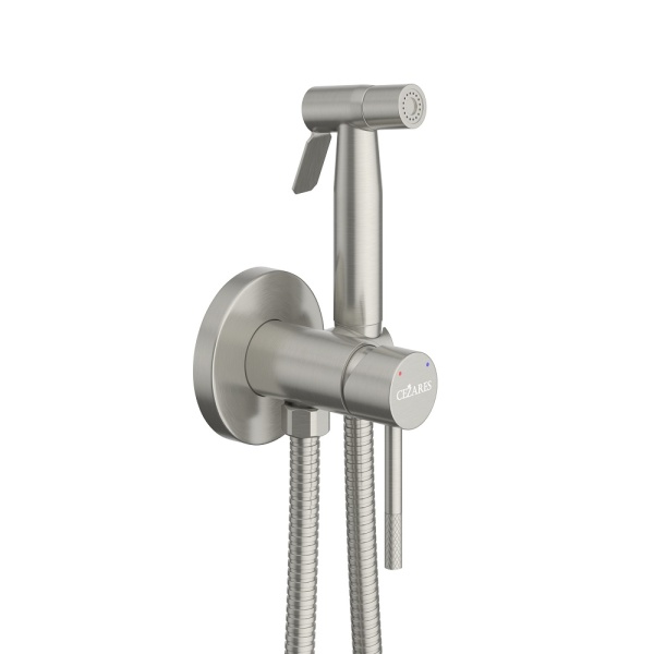 Гигиенический душ Cezares Relax RELAX-DIF-IN встраиваемый в стену сатин