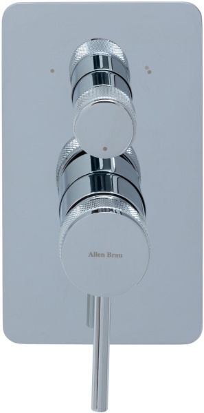 Смеситель для душа на 3 выхода Allen Brau Priority 3.0 5.31A11-00 встраиваемый в стену 
без термостата хром