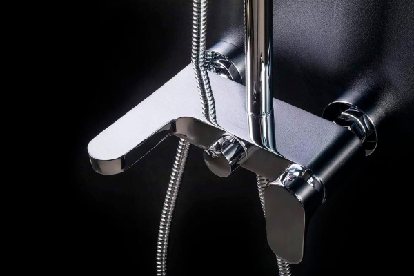 Душевая система со смесителем Boheme Spectre 458-CR монтаж настенная без термостата Chrome