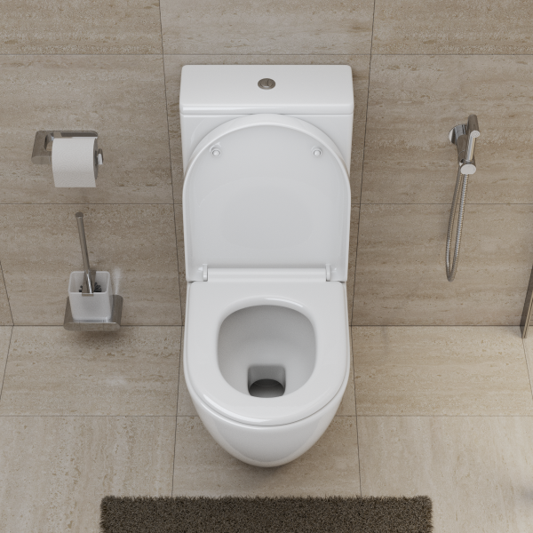 Унитаз напольный BelBagno Sfera-R  крышка-сиденье в комплекте 