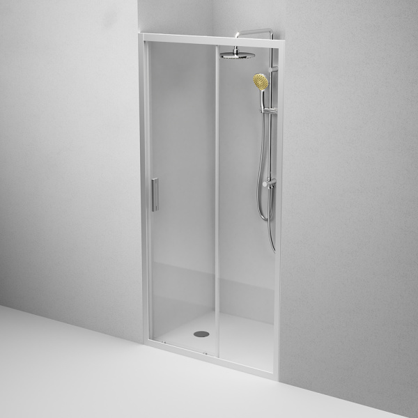 Душевая дверь Am.Pm Gem W90G-100-1-195MT 100 см стекла прозрачные, профиль хром