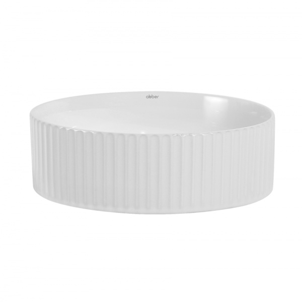 Раковина  круглая Abber Bequem AC2111 фаянс цвет белый