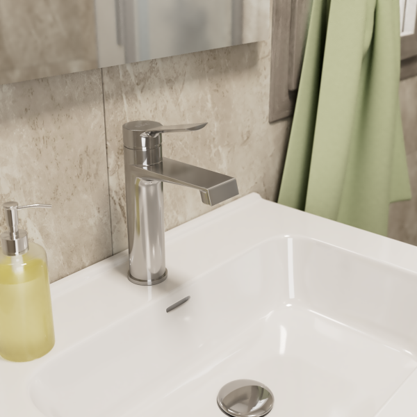 Смеситель для раковины D&amp;K Bayern.Bamberg DA1552101 хром